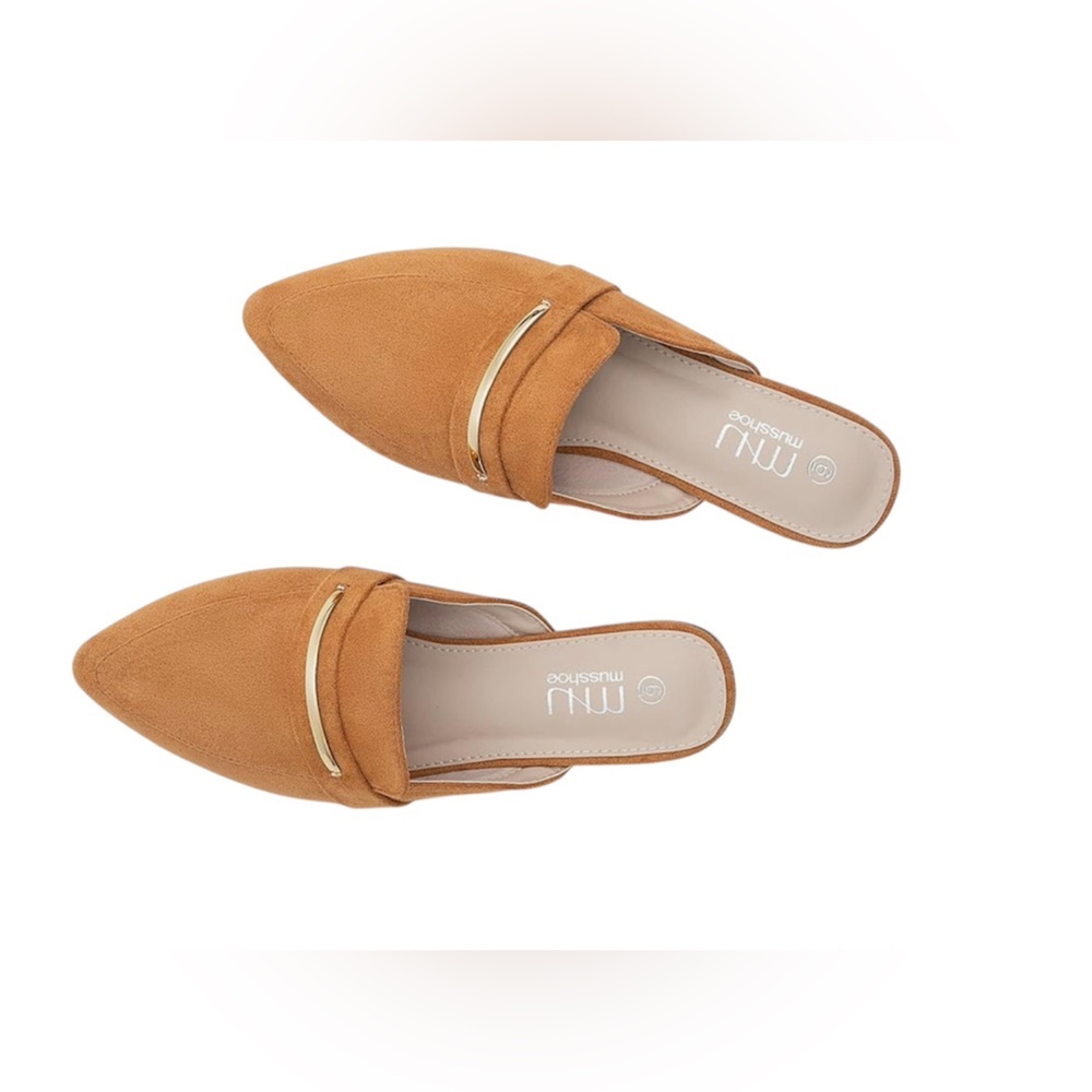 MUSSHOE Comfortable Suede Shoes for Women size 9.     (#81)